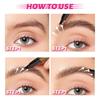 Liquid Brow Pencil Creates Wild Eyebrows with A Natural Long-lasting Quick-drying Waterproof Perspiration Fine Comb