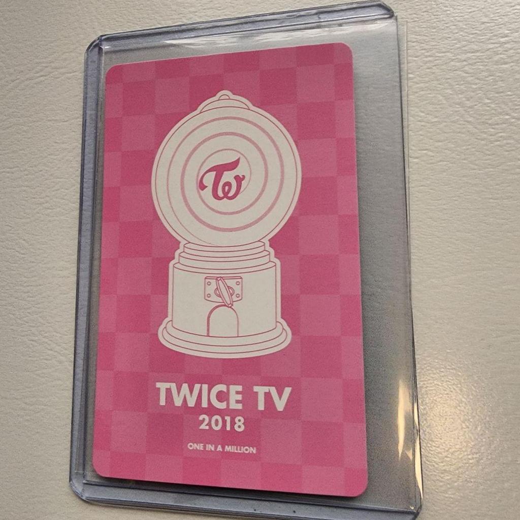 [USED] TWICE 2018 TWICE TV Trading Card Jihyo