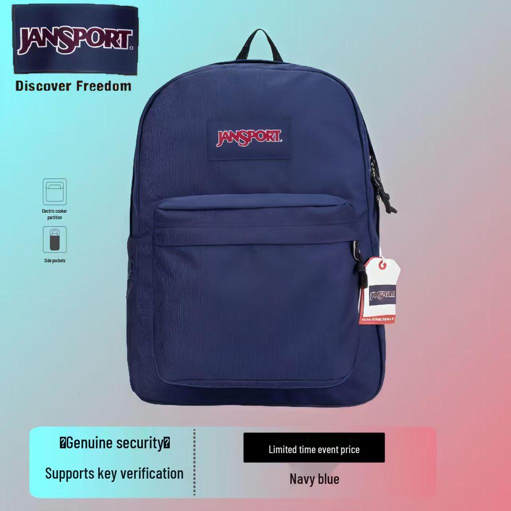 JanSport Jiesibo Unisex Backpack for Students - Junior High, High School, College, Travel, and Laptop Use.
