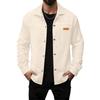 Men's Relaxed-Fit Casual Jacket Long-Sleeve Outerwear