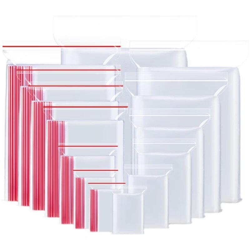 MUTTI Thick Transparent Resealable Bags