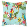 Federa per cuscino per divano, federa per cuscino stampata, Stile Tropicale, Animale, uccello, pappagallo, decorazione d'interni