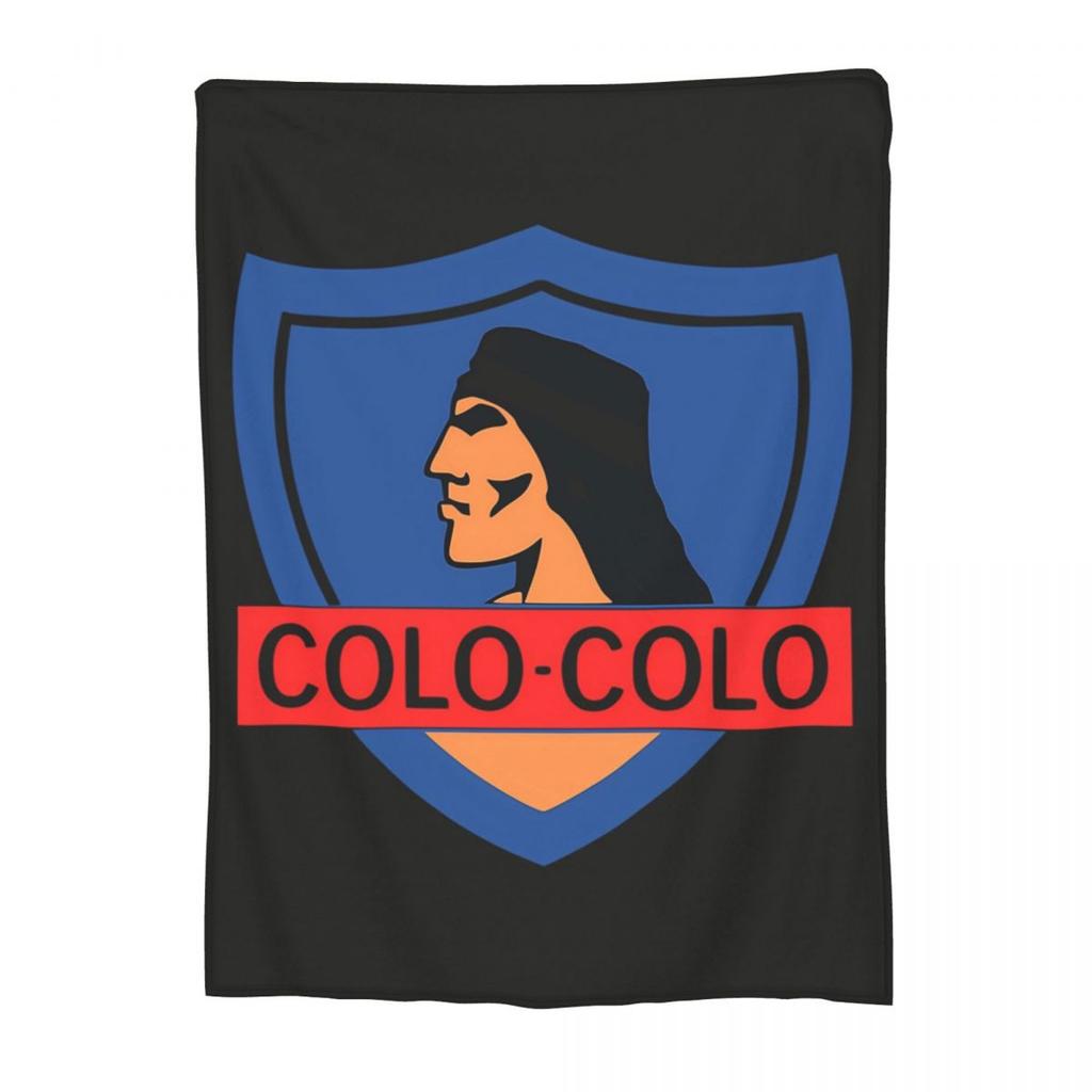 Colo Colo Insignias Blankets Fleece Sofa Throw Blanket Warm Throw Blankets for Home Bedroom Office Throws Bedspread Quilt