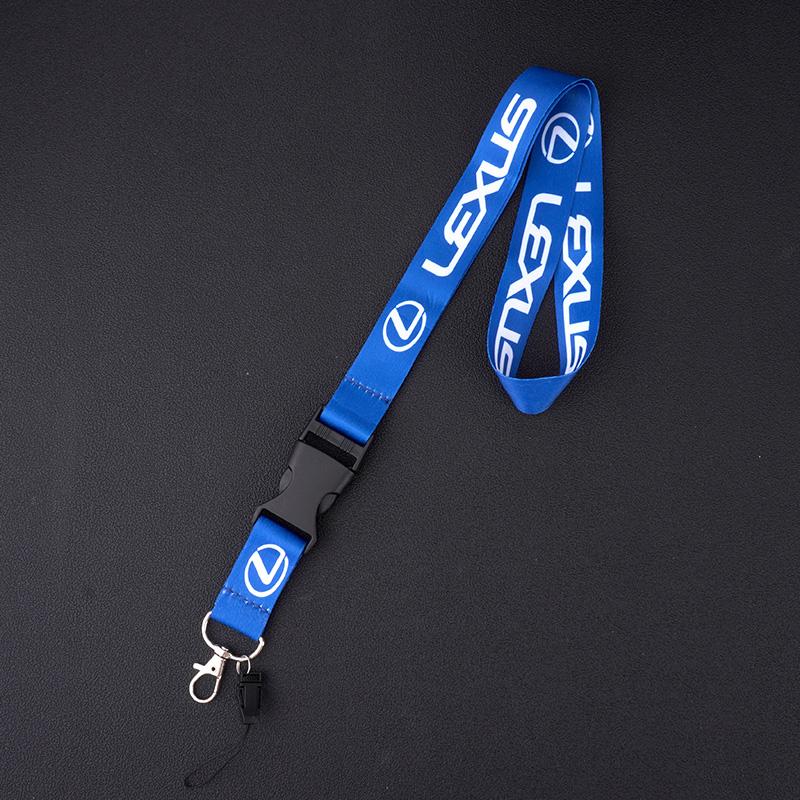 EAV3 Car Motorrad Lanyard Nylon Printing Style Keychain for Lexus ES300 RX330 RX300 GS300 IS250 IS200 CT200h IS300 NX RX LX GX GS