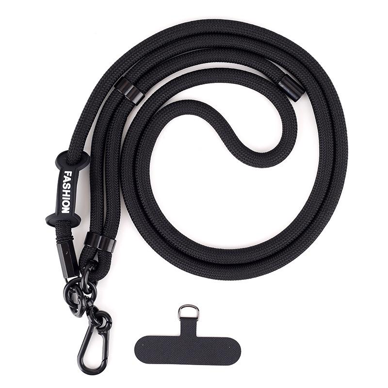 Mobile Phone Lanyard Crossbody Neck 1MM Polyester Mobile Phone Rope Neck Crossbody Adjustable Hand + Lanyard Crossbody Can Be Carried