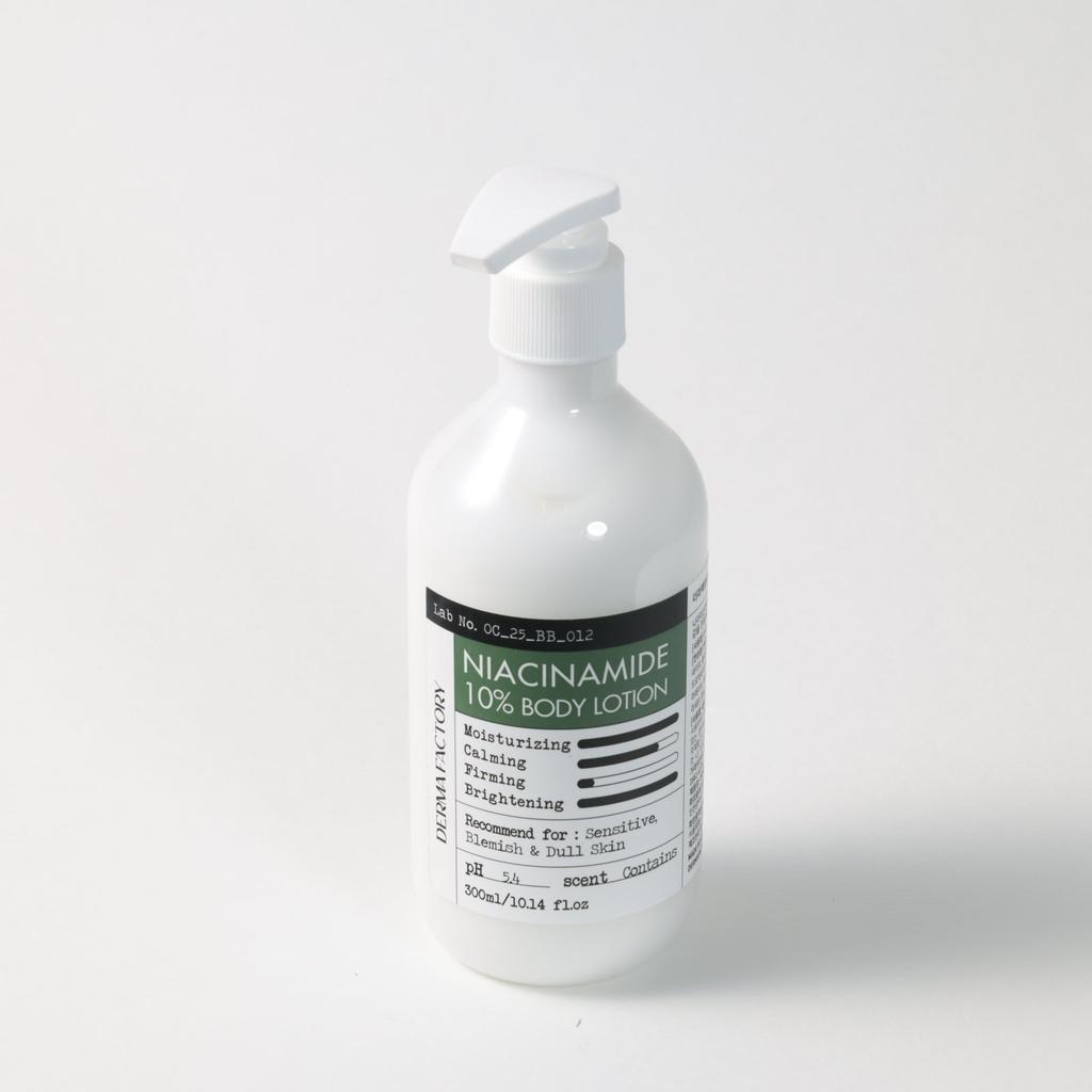DERMA FACTORY Niacinamide 10% Body Lotion - 300ml