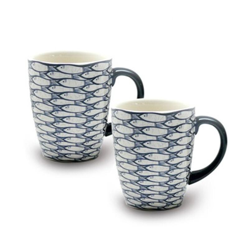 

Blue Herring Mug 2-piece set