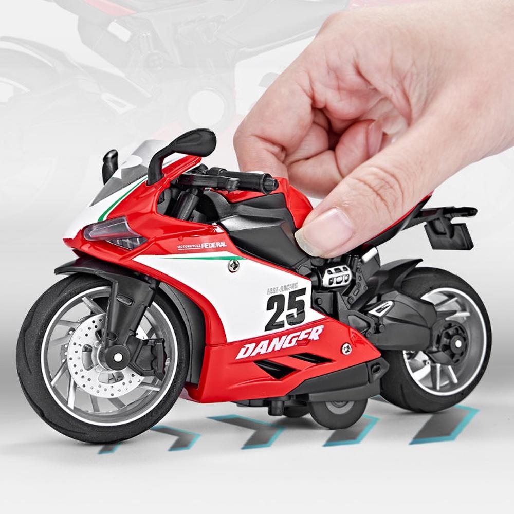KLT 1:12 Ducati Motorcycle alloy model car for kids cars toys for boys toys for kids