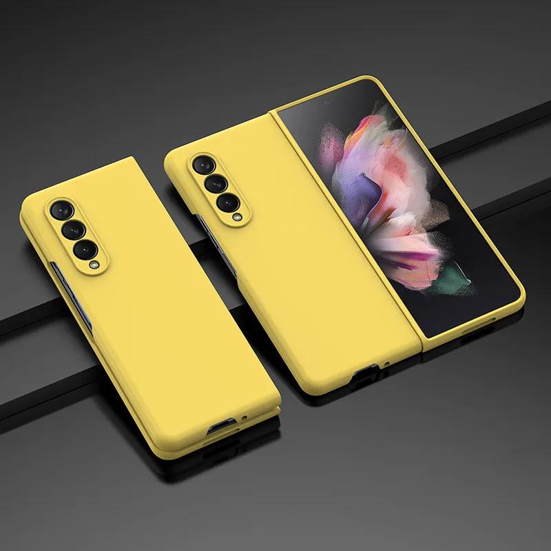 Plain PC Protection Cover Case for Samsung Galaxy Z Fold7 Fold4 fold6 Fold 7 6 4 5 5G fold5 Fold3 fold2 Fold 3 2 Phone Bag Coque