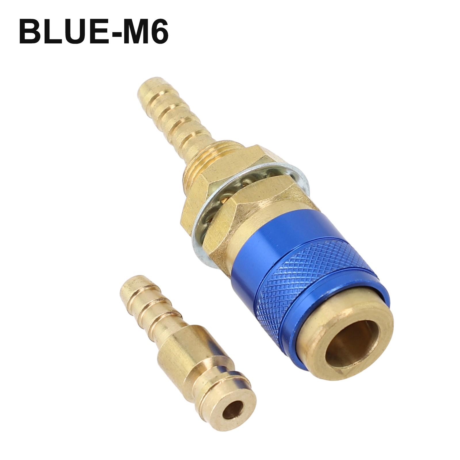 

Quick Connector Adapter 1pcs 5mm And 8mm Connector Blue-M6