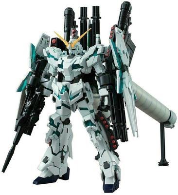 BANDAI SPIRITS HGUC Mobile Suit Gundam UC Vollpanzerung Einhorn Gundam Maßstab Plastikmodell (Zerstörungsmodus) 1/144 farbcodiert