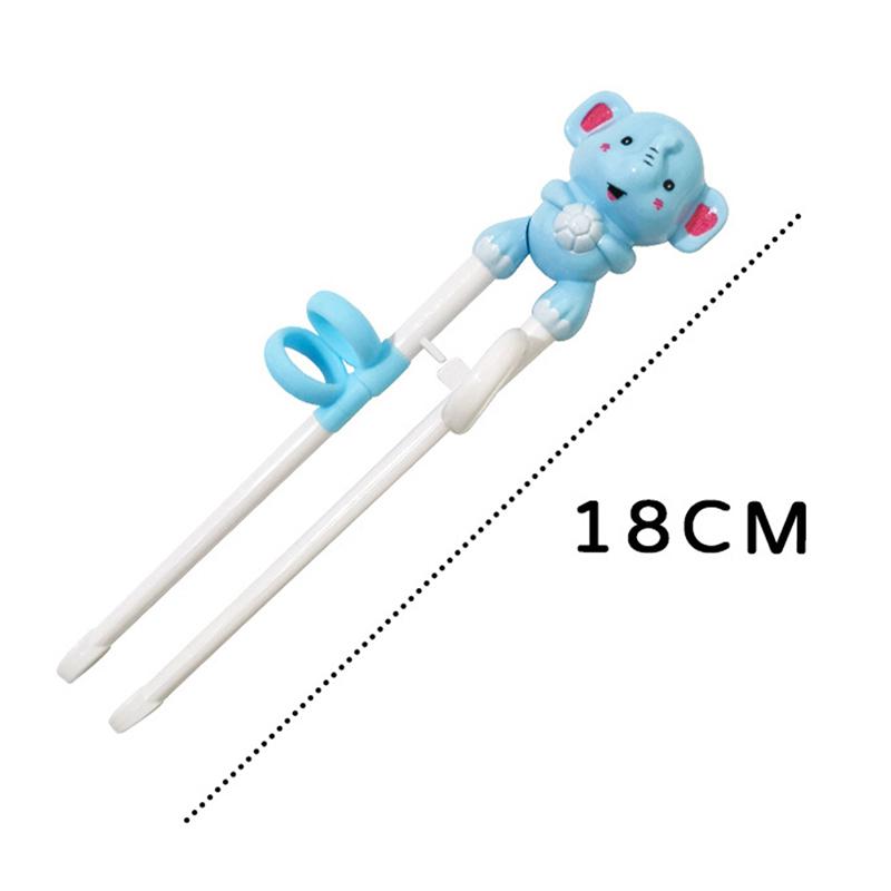 Bebek Öğrenme Yemek Çubukları Karikatür Hayvan Acemi Yemek Çubuğu Sofra Yemek Çubukları