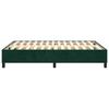 Vidaxl Bedframe Zonder Matras, Donkergroen, 140X200 Cm, Fluweel