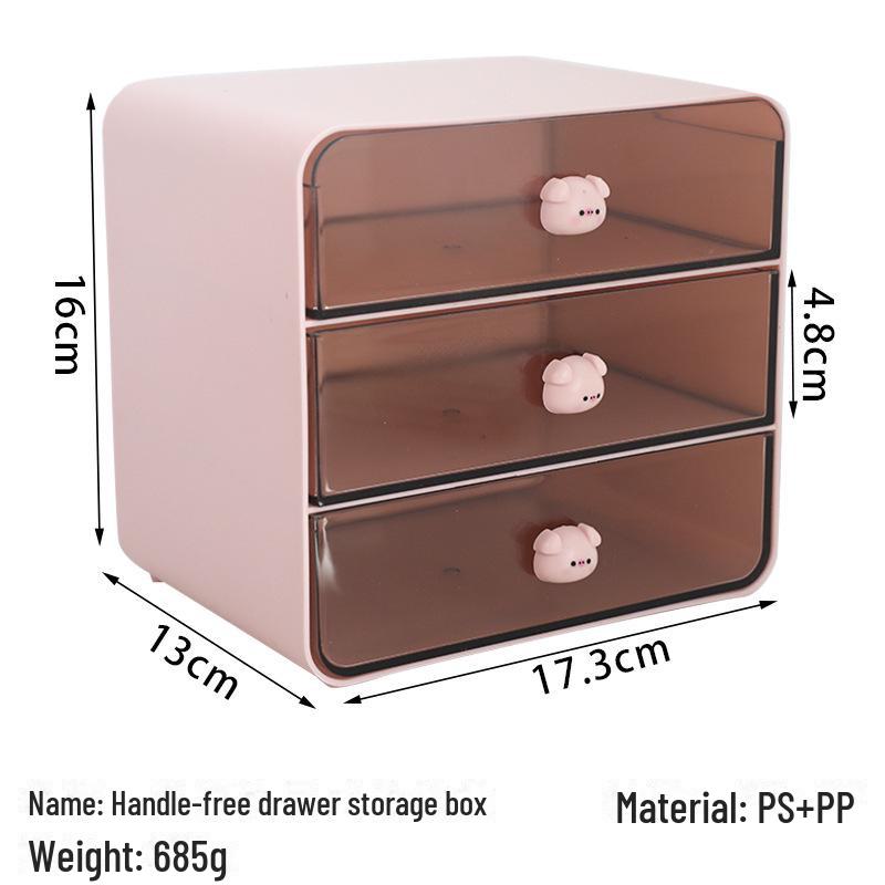Small Desktop Drawer Storage Box for Cosmetics and Sundries