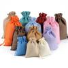 New Bundle Burlap Bag Jewelry Linen Bag Sachet Empty Bag Christmas Gift Drawstring Cotton And Linen Bag