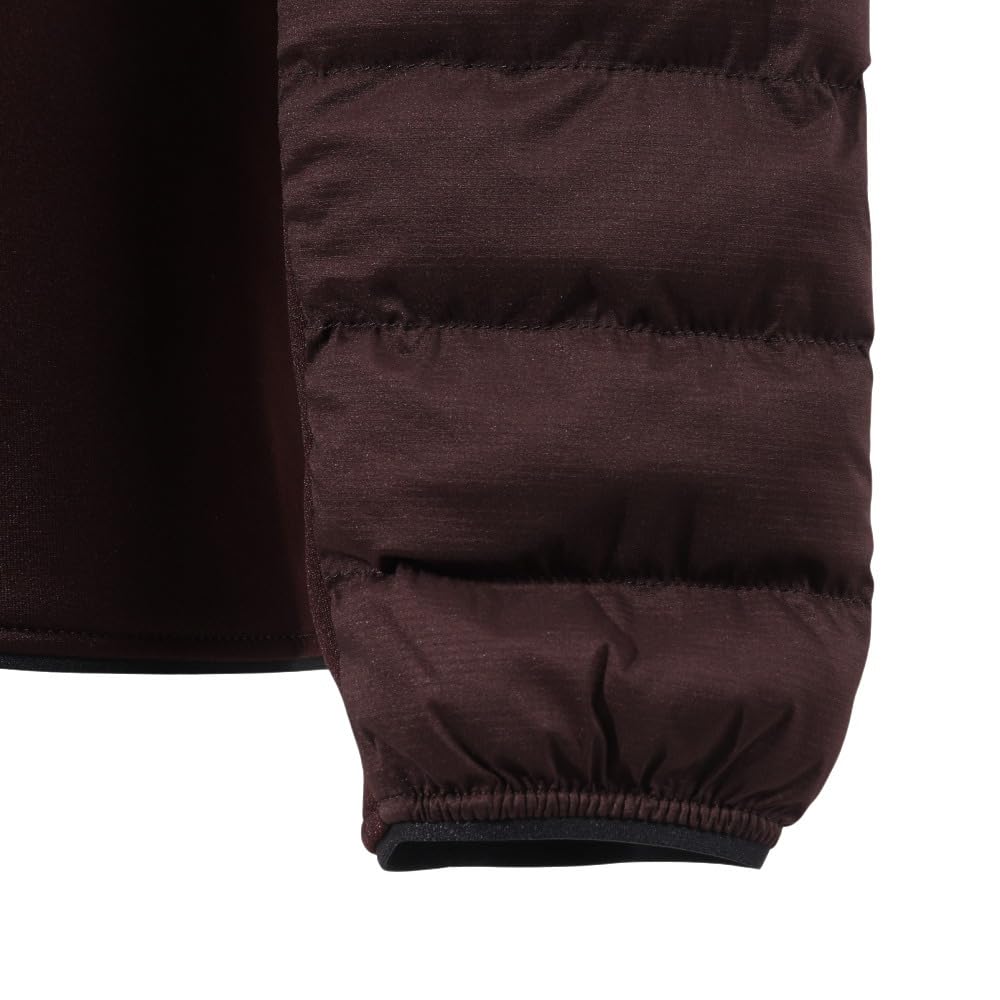 The North Face Red Run Hoody Running Warm Cold Weather Coal Size S Men's Water-Repellent Coat, Brown,