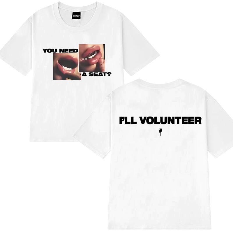 

Hot Sale Billie Hit Me Hard and Soft Tee Shirt 2025 New Unisex Gothic Printed Short Sleeve T-shirts Unisex 100% Cotton Clothing S