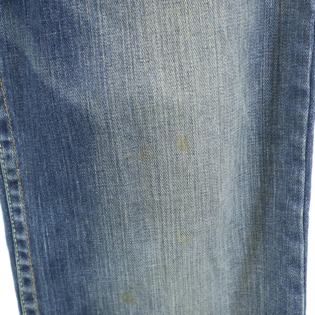 ARMANI JEANS INDIGO 009 Comfort Fit Denim pants w31 Wash blue jeans Men's Used