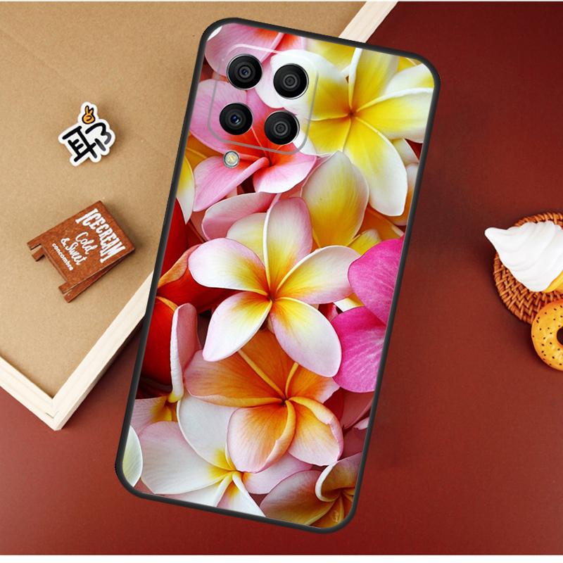 Tropical Paradise Hawaiian Flower Case For Samsung Galaxy M51 M31 M21 M11 M16 M36 M56 M53 M12 M32 M52 M15 M35 M55 M14 M34 M54
