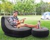 Intex Ultra Lounge Inflatable Chair with Footrest #68564