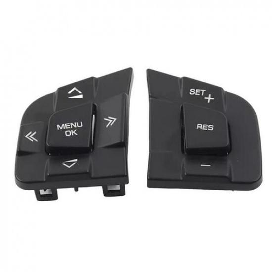 Steering Wheel Switch Button Cover Trim For Land Rover Discovery Sport 2015-