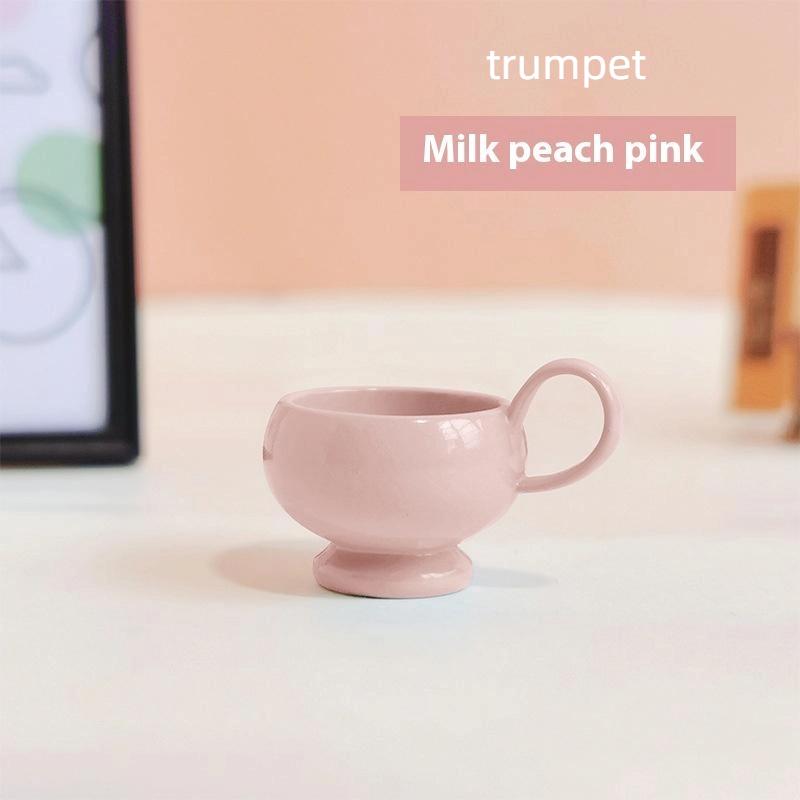 

1 шт. Мини-кружка из сплава, чашка, чайная чашка, модель мебели, DIY аксессуары, миниатюрная кофейная чашка, украшение, игрушечная модель, кукольный домик