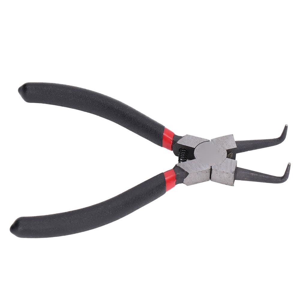 Rubber Handle Snap Ring Pliers Carbon Steel Circlip Pliers Retaining Ring Pliers Automotive Repair
