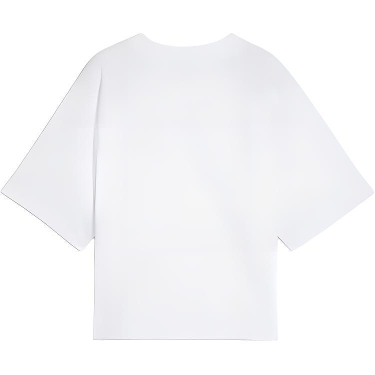 (WMNS) PUMA Classics Relaxed T-shirt 'White' Women's 626808-02