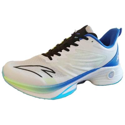 Mach 3.0 Comfortable Versatile Durable Breathable Low-Top Running Shoes Men Sneaker White Blue Green 112345583S-2