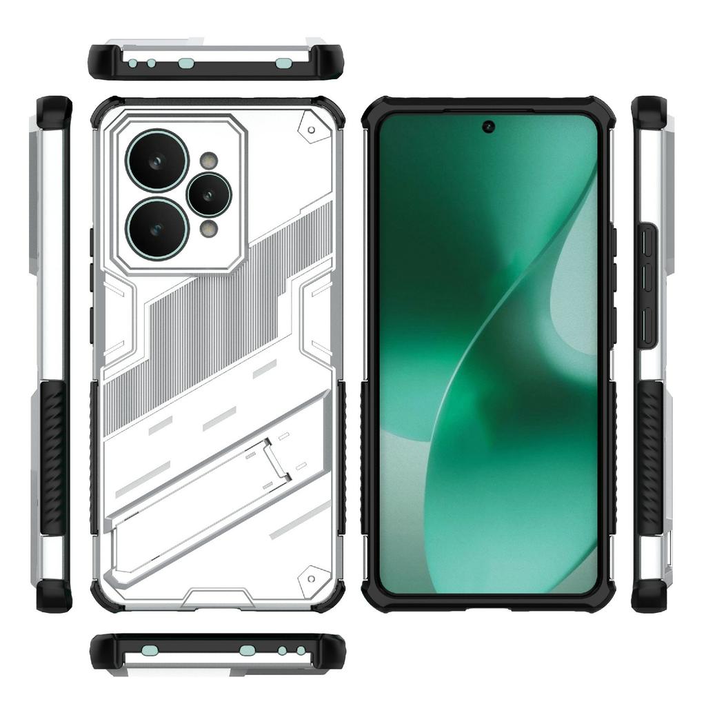 For Realme 15 5G Case PC + TPU Shockproof Phone Cover with Kickstand