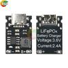 1S 3.2V/3.6V 2.4A DC 4.5-5.5V Charging Board LiFePO4 Battery Dedicated Charging Module High Current Charging Board Type C