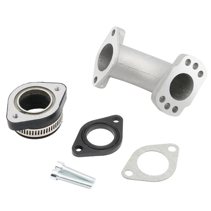 Motorcycle Intake Manifold Carburetor Rubber Mainfold Adapter Inlet Intake Pipe Kits For VM22 PE19 PE26 Lifan YX Pit Dirt A