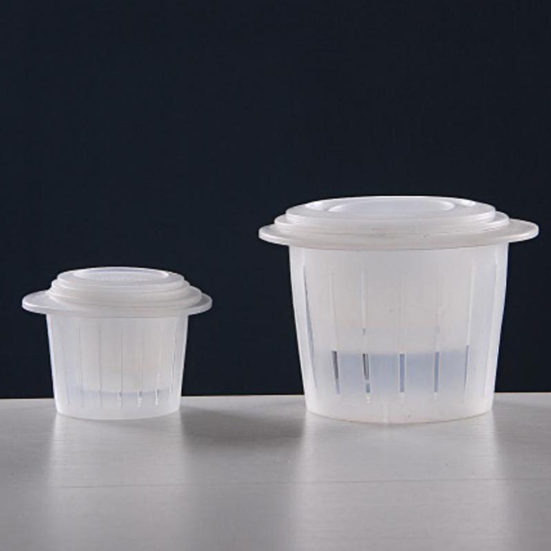 Hydroponisk odlingskorg/Jordlös odlingsnätkruka/Plantodlingskruka Fast behållare