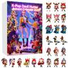 Kpop Demon Hunter Advent Calendar 2D Acrylic Pendant Christmas Tree Hanging Decorative Gift New Year 24 Days Countdown Blind Box