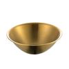 ZISIZ Stainless Steel Conical Salad/Meal Bowl