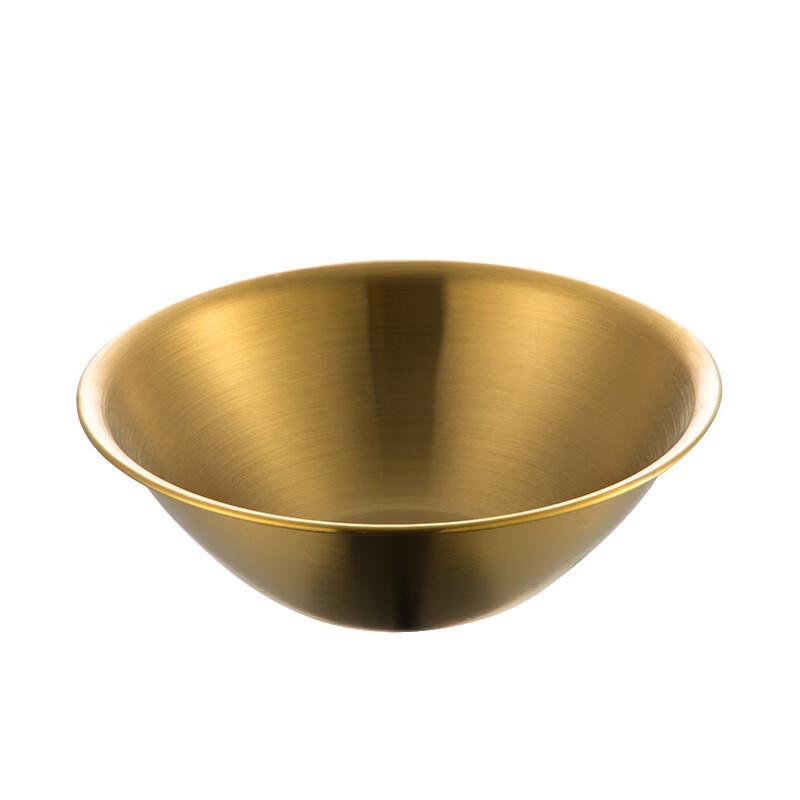 ZISIZ Stainless Steel Conical Salad/Meal Bowl