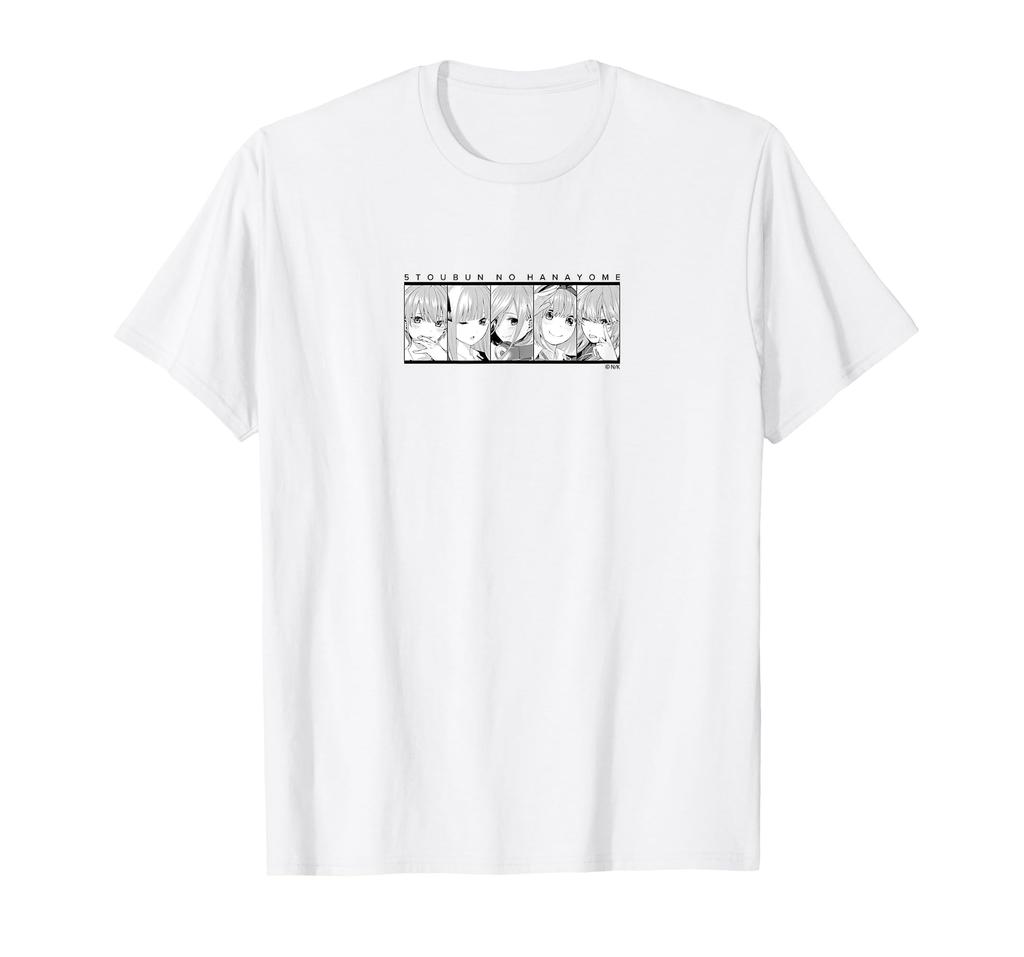 [Official Merchandise] The Quintessential Quintuplets Nakano Quintuplets T-shirt