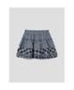 8seconds Frill Check Mini Skirt Navy