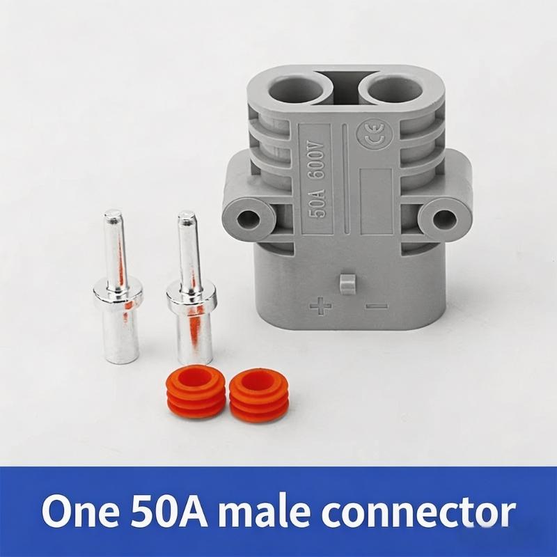 Professional 50A Plug And Socket Featuring Secure Locking Mechanism And Dustproof Design For Reliable Performances