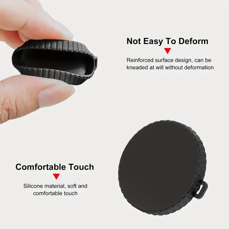 Camera Lens Protective Cover For DJI For ACTION 4/3 Camera Lens Cap Dust-proof Cover Video Cameras Accessories