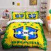 Brazilian Flag-themed Design. Bedding Sets Duvet Cover Sets Duvet Covers Pillowcases(1 * Duvet Cover 2 * Pillowcases Without Duvet Insert)