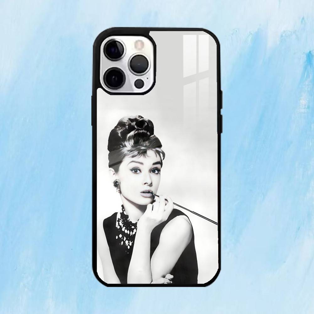A-Audrey H-Hepburn C-Classic  Phone Case For iPhone17,16,15,14,13,12,11 Plus,Pro Max Magnetic For Magsafe Wireless Charging