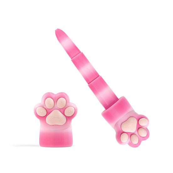 3D Printed Retractable Weapon Fidget Toy Cat Paw Shaped Plastic Weapon Model Stress Relief Fidget Toy for Home Office Desk Decor