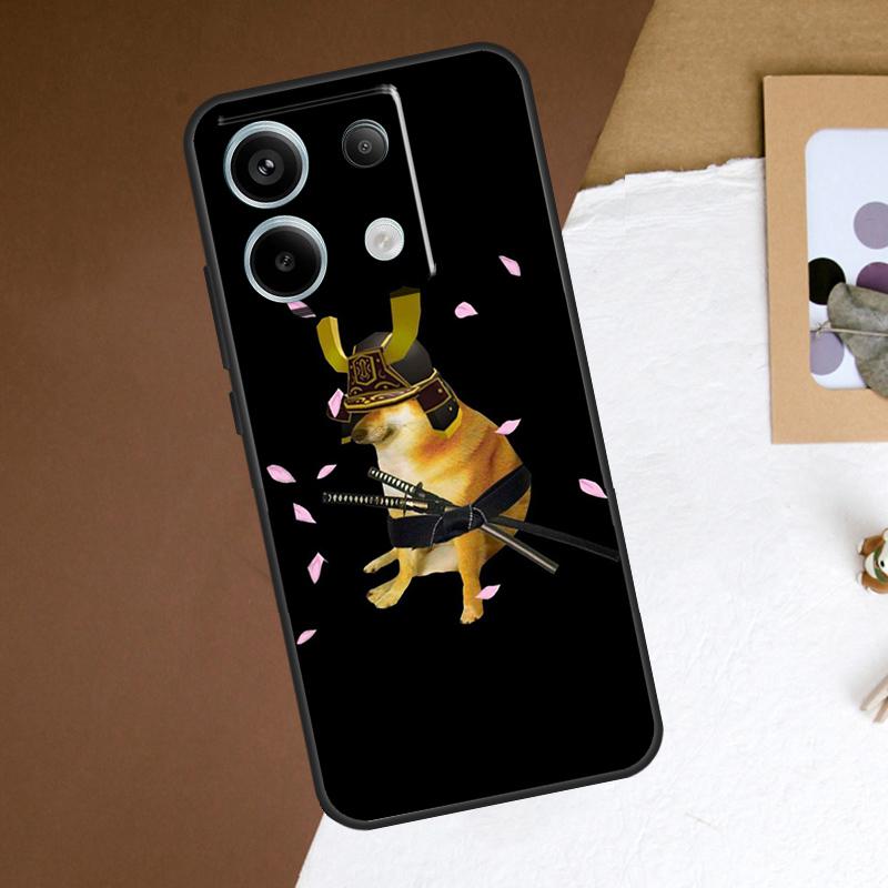 Cheems Shiba Inu Doge Meme Phone Case For Redmi Note 12 13 Pro Plus 9 10 11 Pro 9S 10S 11S 12S Redmi 10C 12C 13C Cover