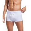 2026 Men's Solid Color Anti-See-Through Quick-Drying Sports Shorts with Drawstring