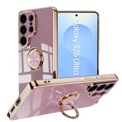 TPU Ring Holder Case For For Samsung S26 S25 Edge S24 S23 Plus Ultra FE A57 A37 A17 A07 A56 A36 A26 A16 A55 A35 A54 A34 A53 Cover
