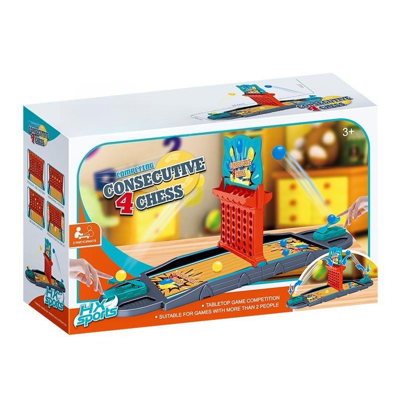 Children's desktop four flags game, parent-child classic strategy board game toys