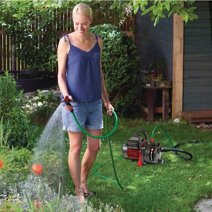 Einhell pompe d’arrosage gc-gp 6538 (650 w, hauteur de refoulement 36 m, câble d‘alimentation 1,4 m)