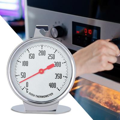 0-400℃ Stainless Steel Oven Cookware Thermometer Mini Barbecue Dial Thermometer Home Cooking Kitchen Baking Tools