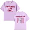 Ros Number One Girl T Shirt Unisex Unisex Clothing Harajuku Tshirt Y2k Unisex High Quality Cotton Short Sleeve Tee Shirt Fans Gift